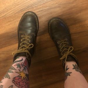 Dr Marten brown boots